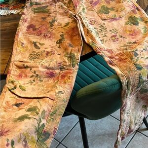 Pilcro Multicolor Floral Pants